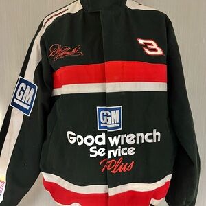 Vintage Dale Earnhardt Sr #3 Goodwrench Service Plus NASCAR Jacket Chase Med